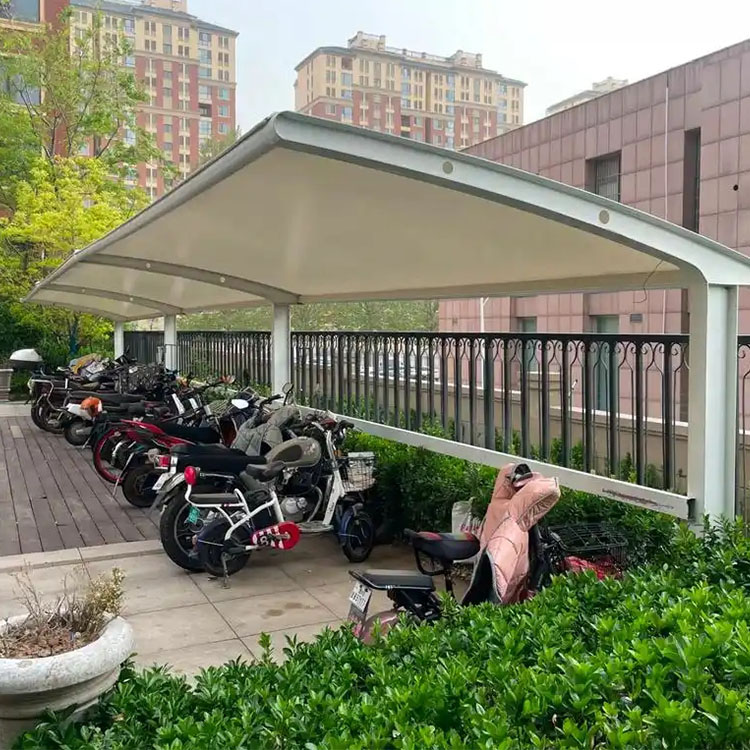 安丘市膜结构电动车棚